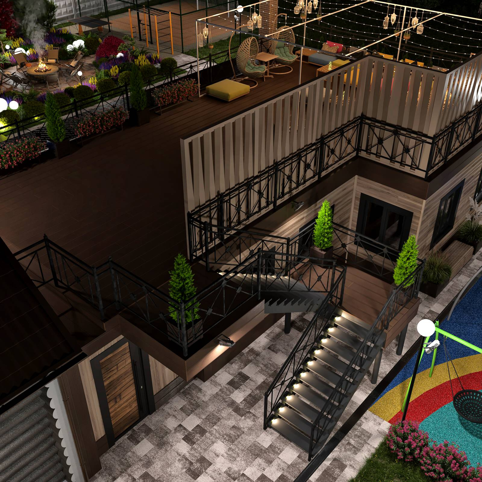 База отдыха.