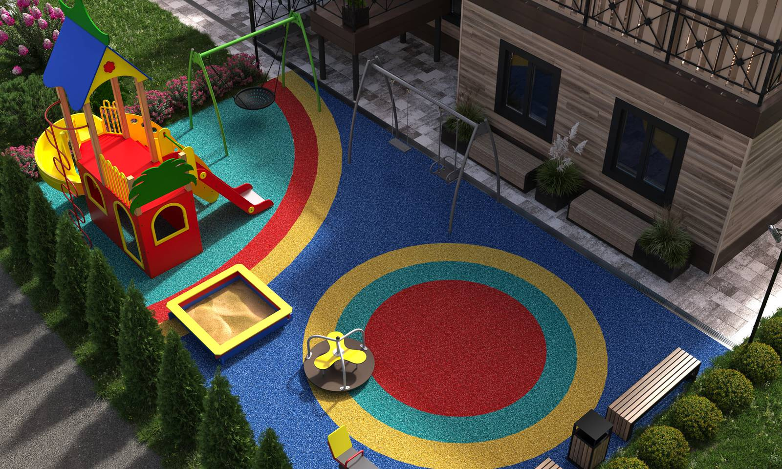 База отдыха.