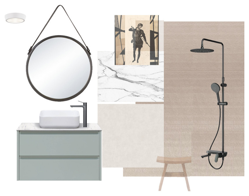 Дизайн-концепт ванной комнаты