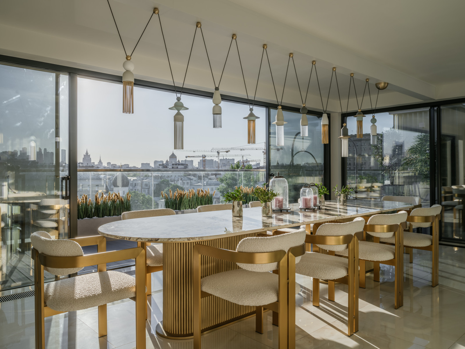 Двухуровневая квартира в центре Москвы 390м2