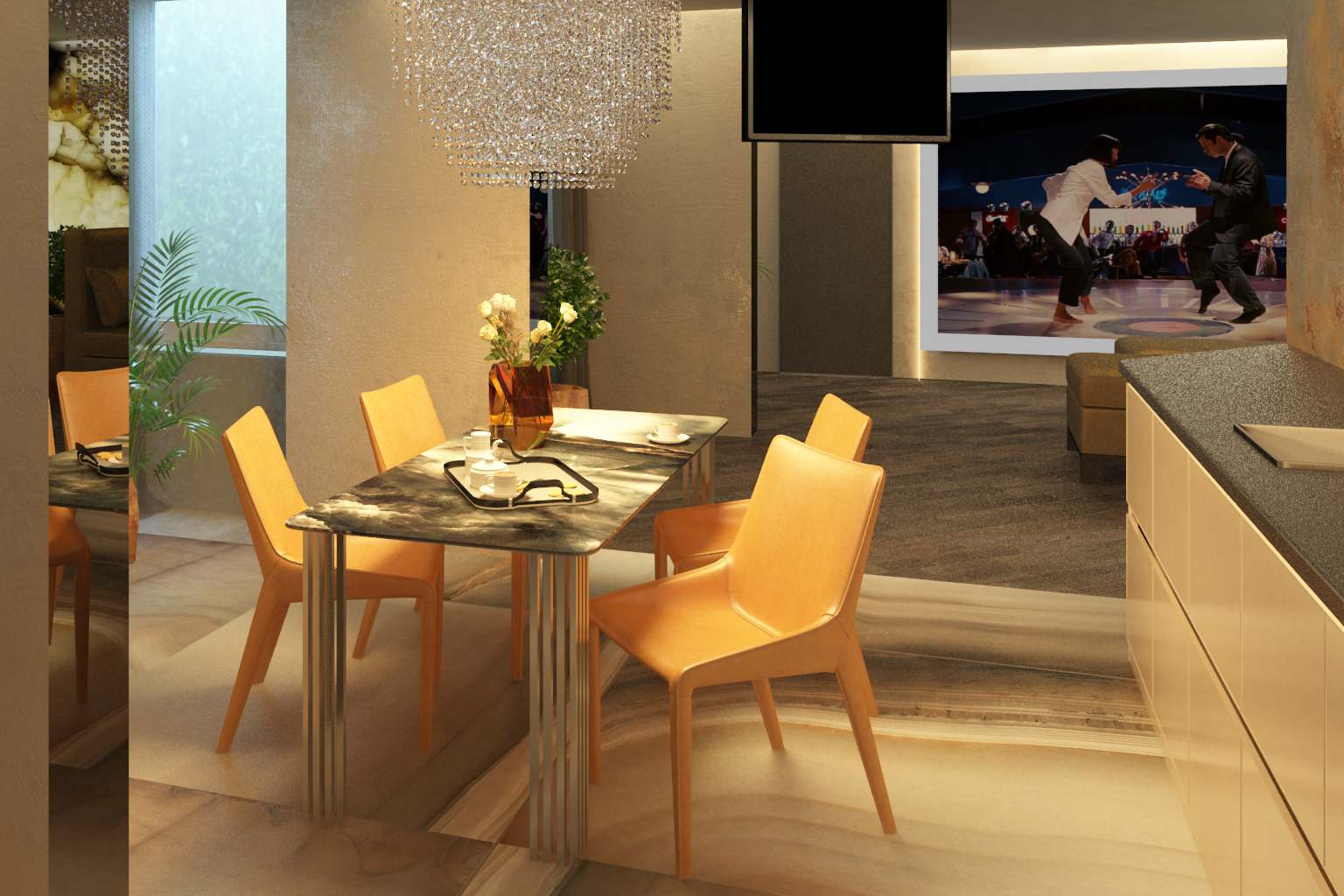 Дизайн-проект квартиры 192 кв.м.