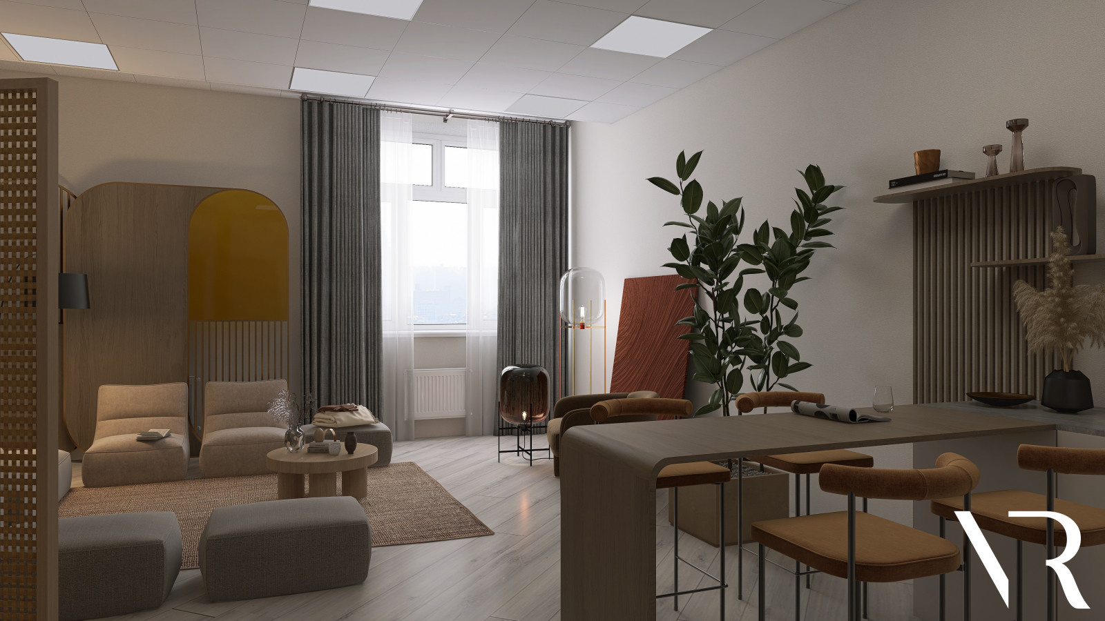 Кабинет психолога 40 м2