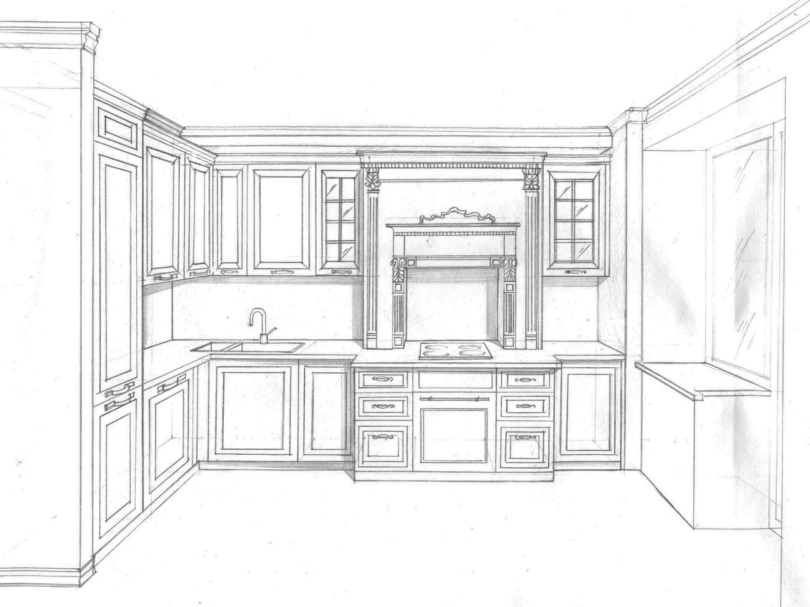 Двухкомнатная квартира в светлых тонах.
