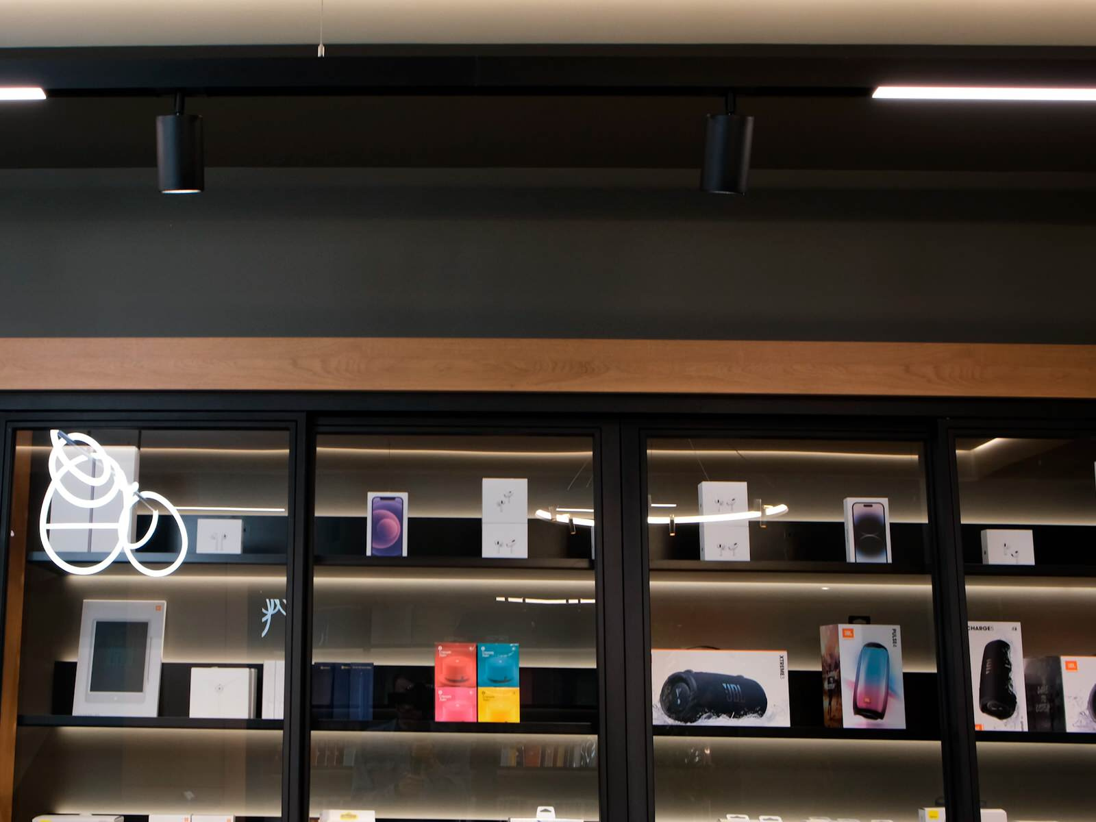 Lighting for the GSM STORE equipment store