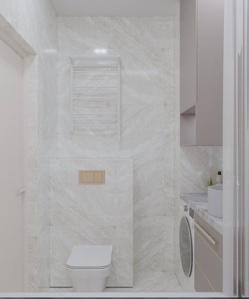 Дизайн маленького санузла