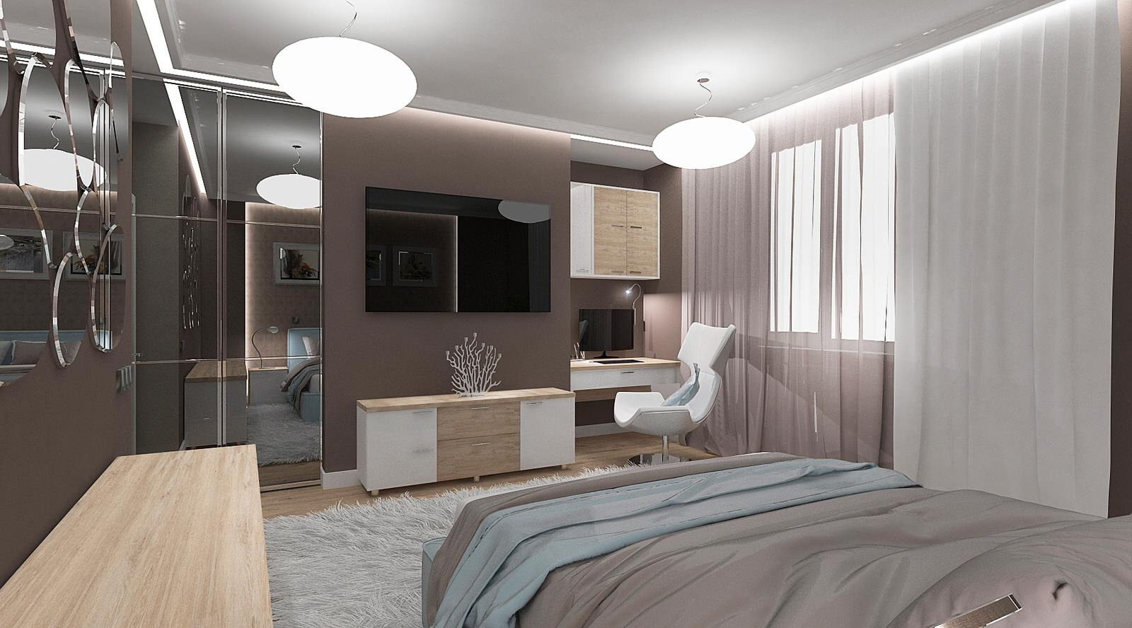 Дизайн-проект жилого дома в г. Пензаспальная