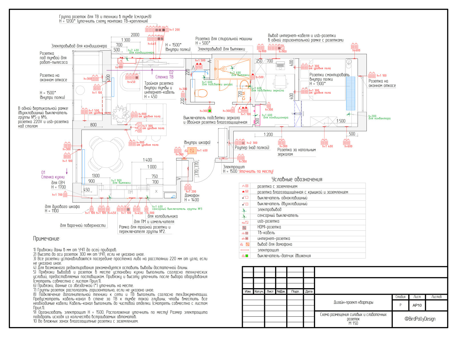 Рабочие чертежи, 53,02 кв.м.