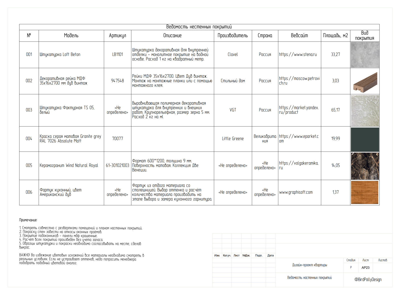 Рабочие чертежи, 53,02 кв.м.