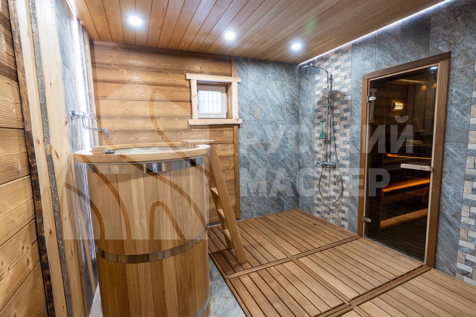 Частный банный комплекс для любителя русской бани