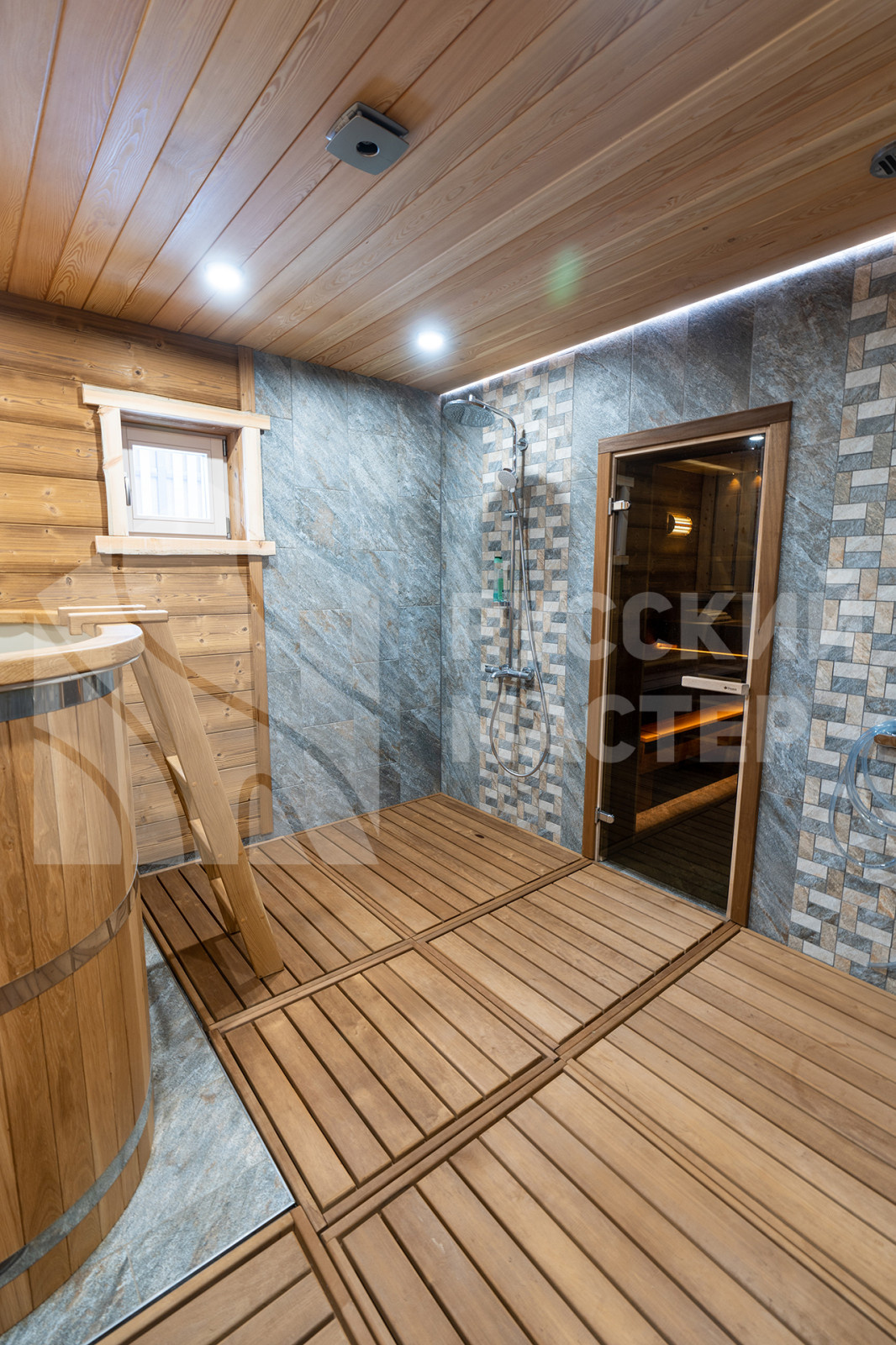Частный банный комплекс для любителя русской бани