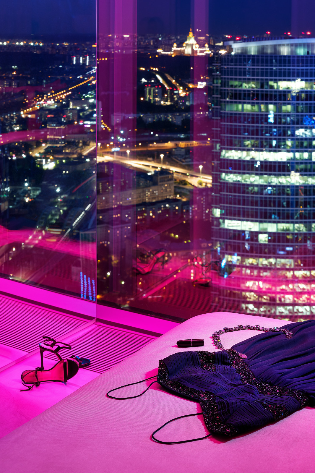 Рекламная фотосъемка апартамента в башне "Нева"