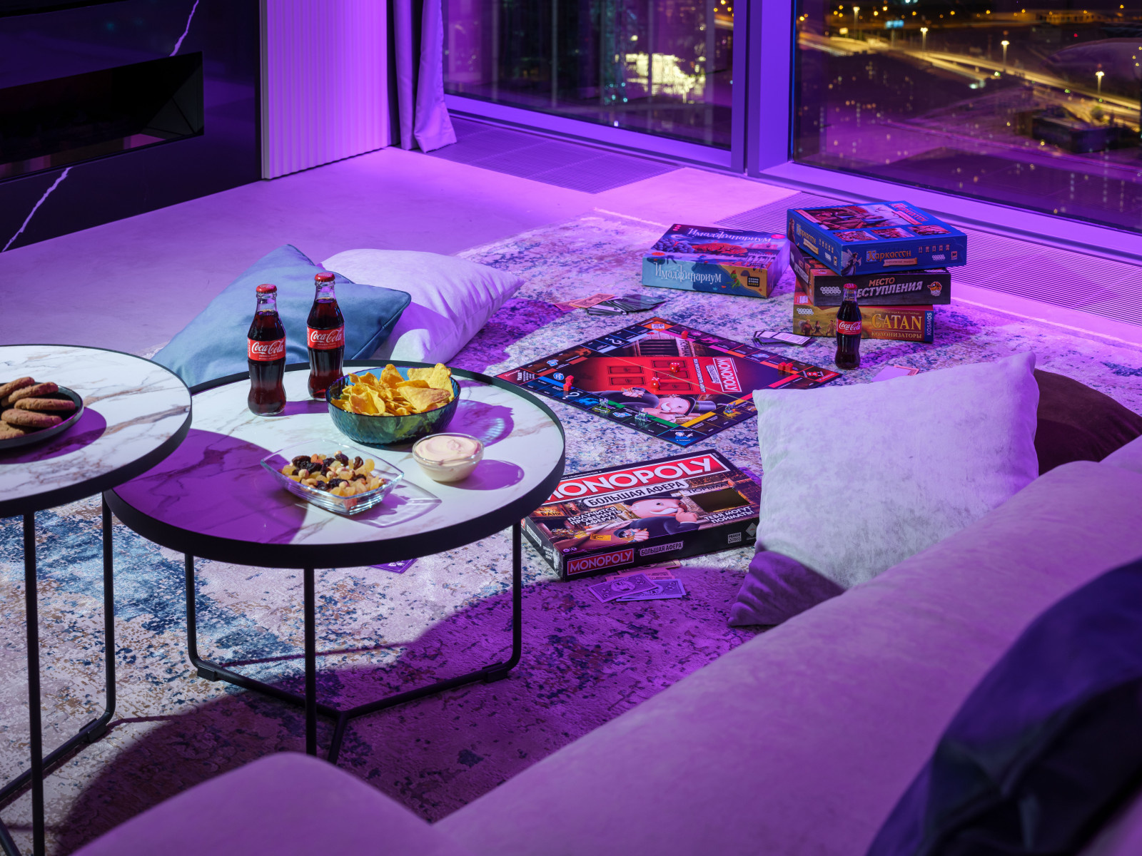 Рекламная фотосъемка апартамента в башне "Нева"