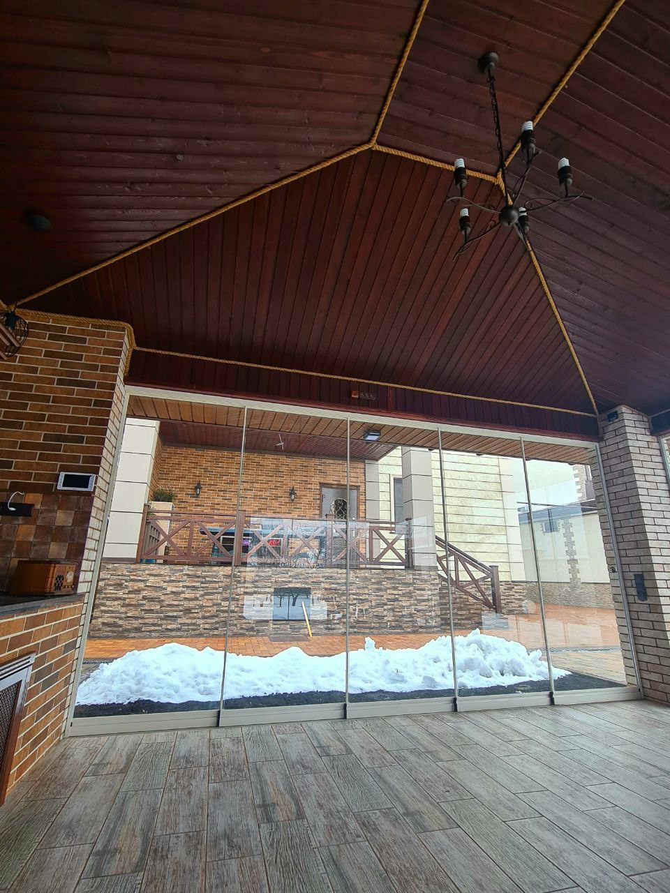 Остекление мангальной