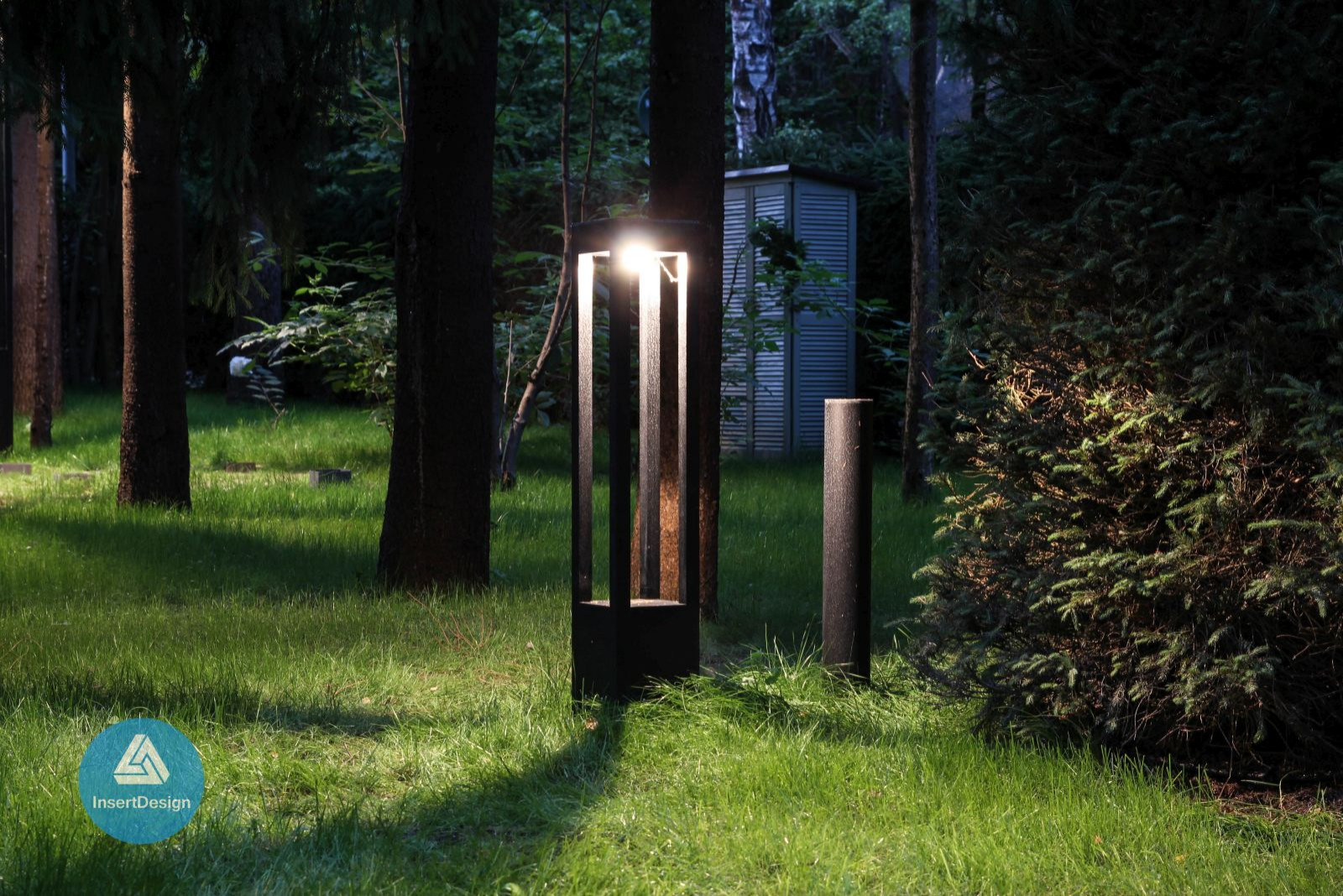 Ландшафтное освещение участка в КП Фортуна, Подмосковье