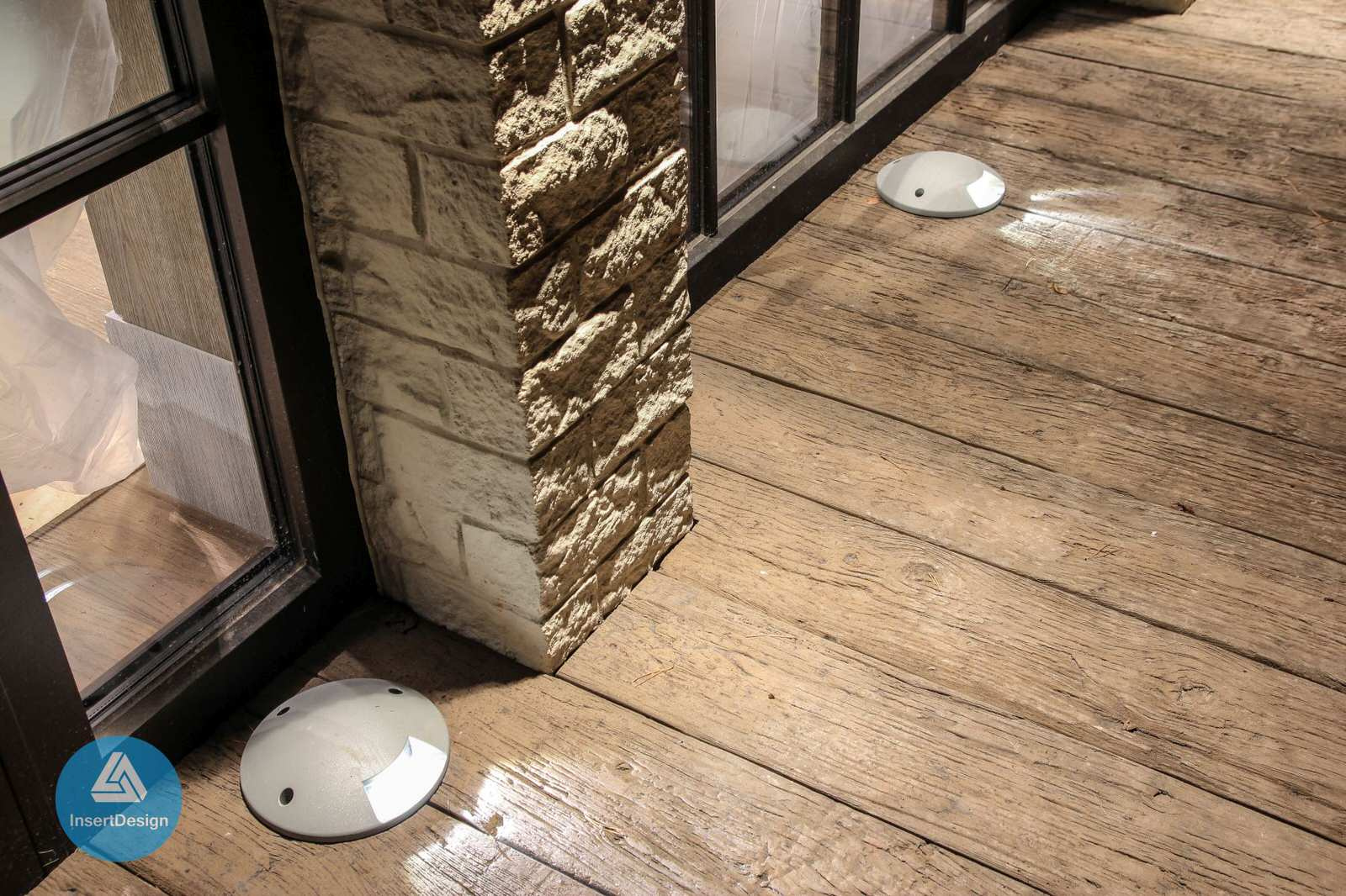 Ландшафтное освещение территории загородного дома в Архангельском, Подмосковье