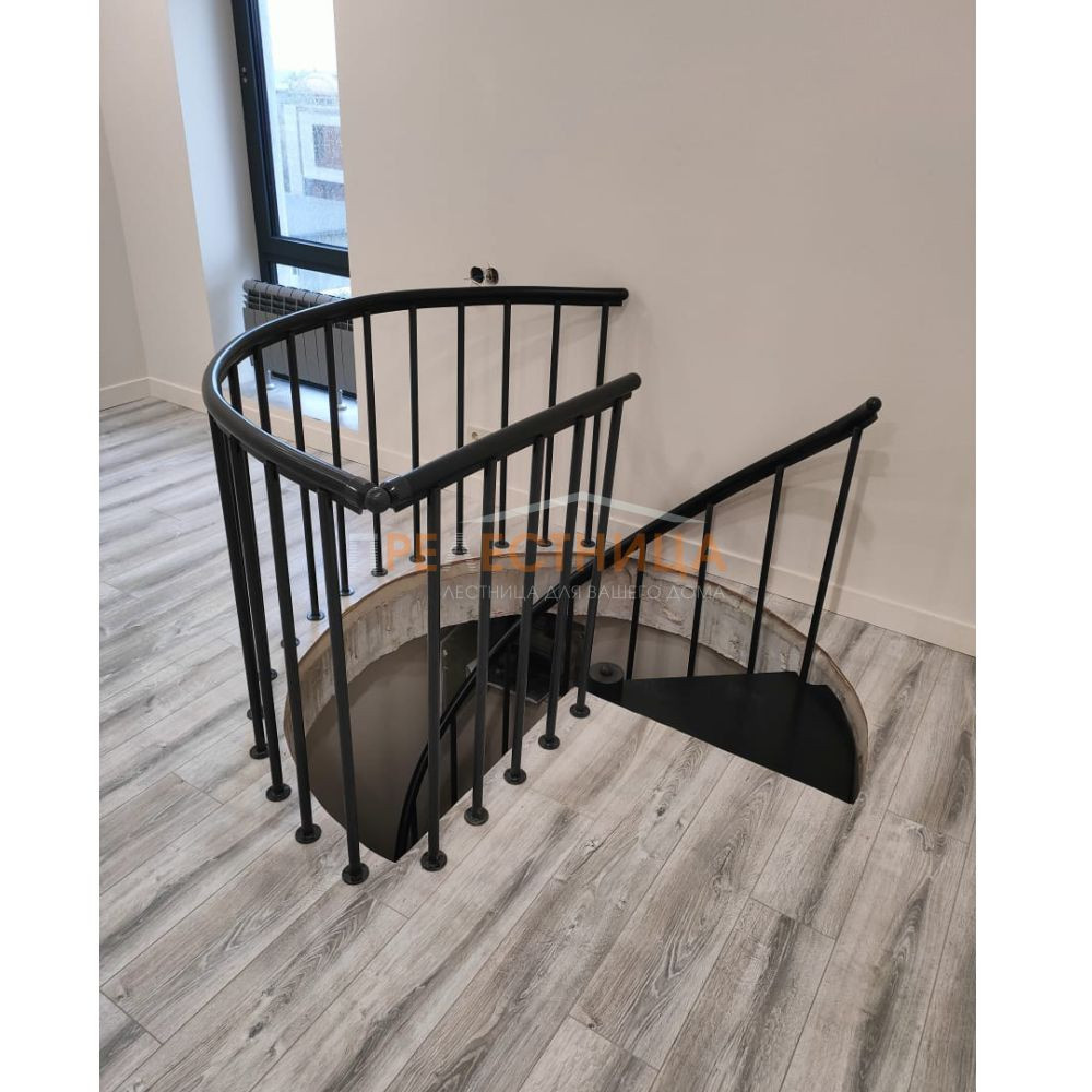 Винтовая лестница Calgary антрацит