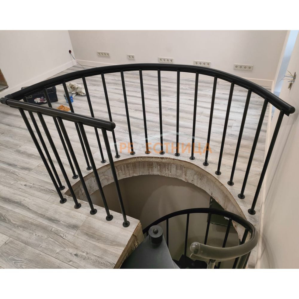 Винтовая лестница Calgary антрацит