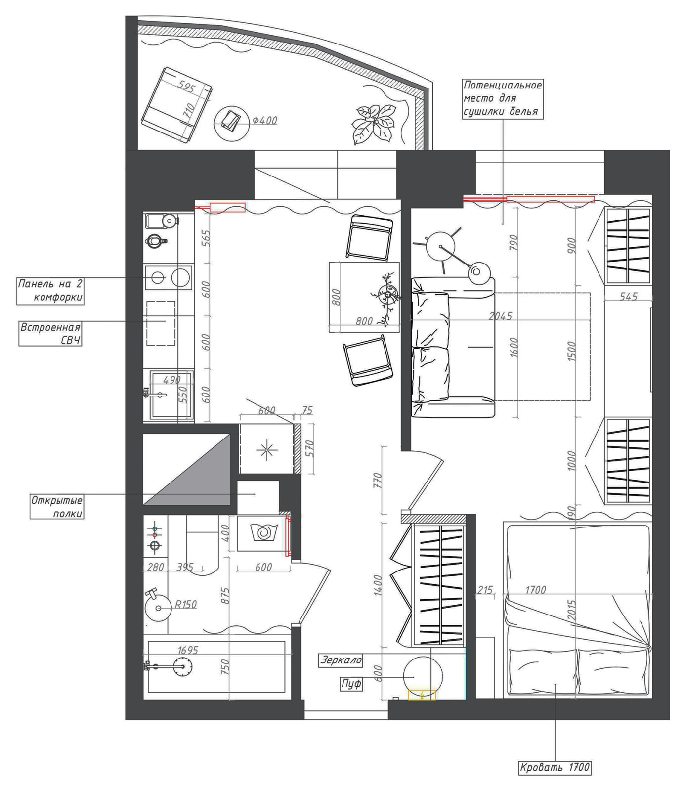 1ккв под аренду