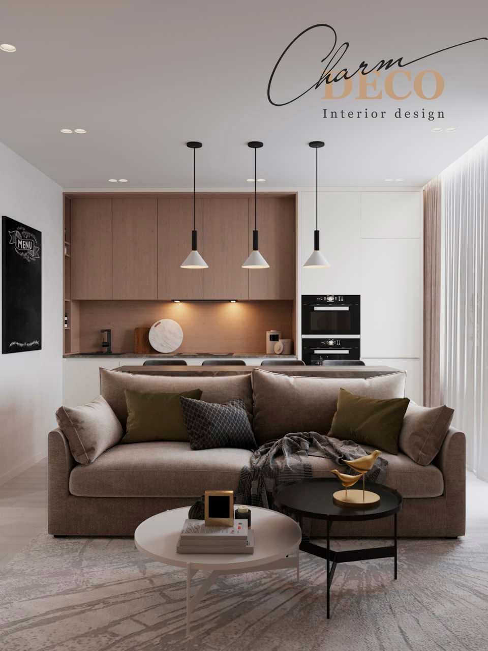 Дизайн квартиры с современном стиле