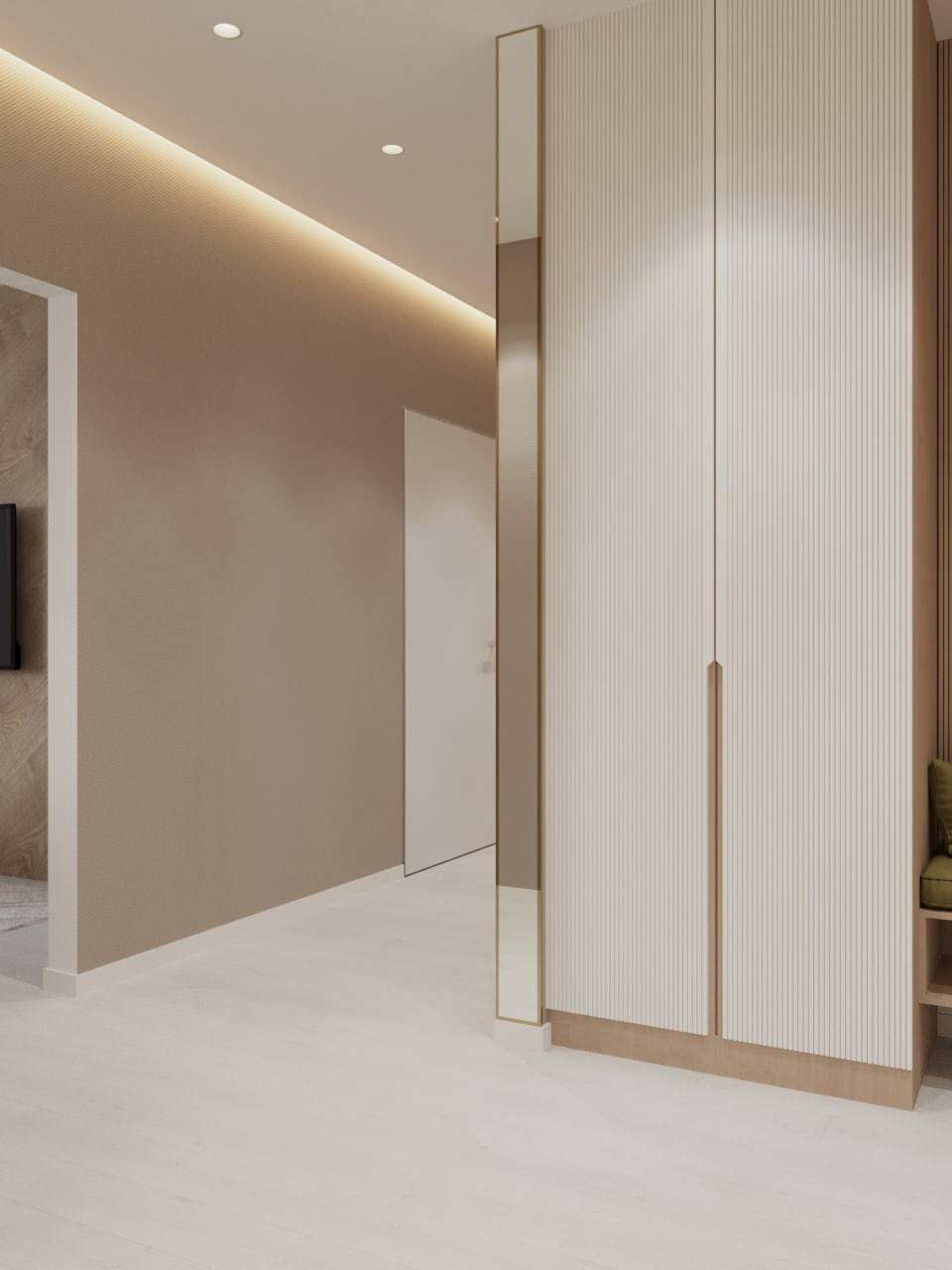 Прихожая с современном стиле