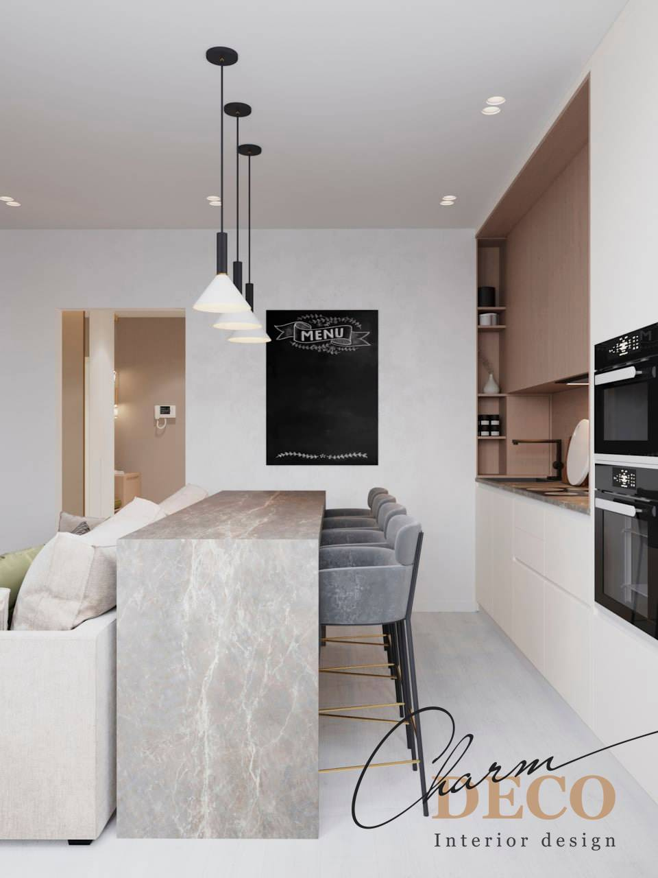 Кухня с современном стиле