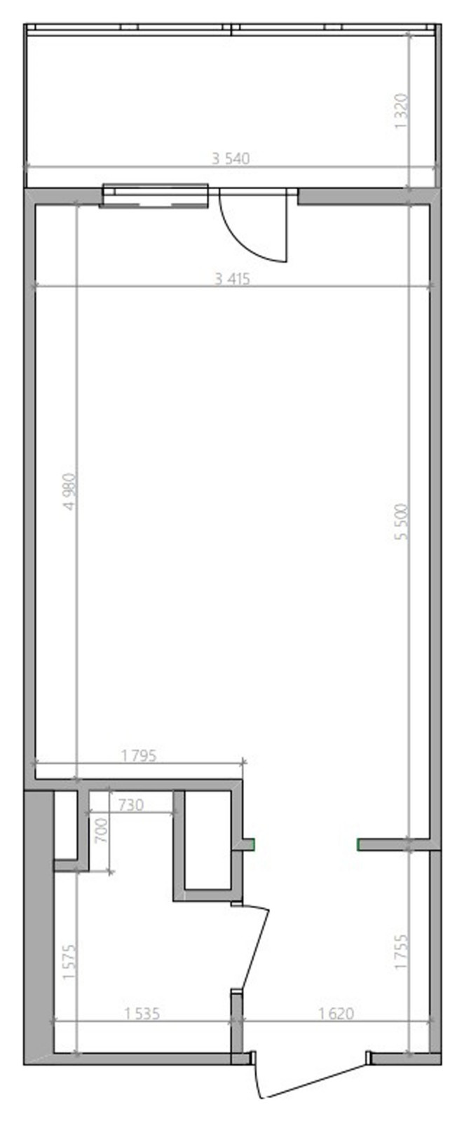 Студия 24 кв.м. для сдачи в аренду