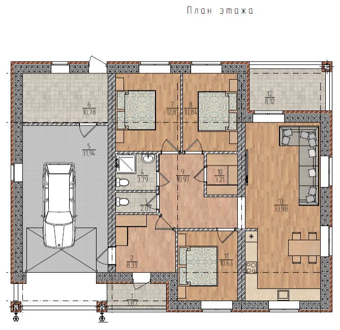 Проект дома "Леона"
