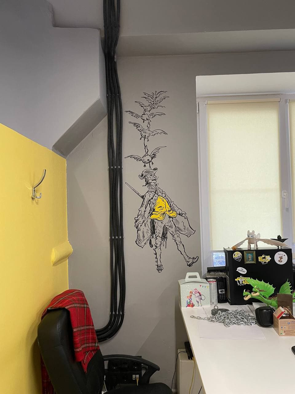 Роспись стен в офисе Dr.Jung