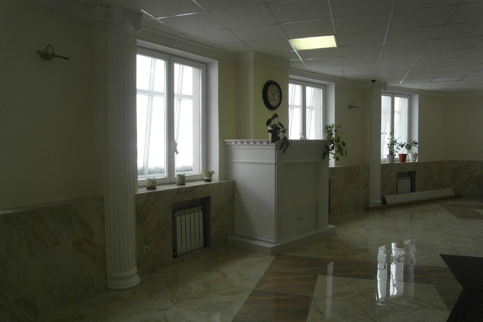 Холл в многоэтажном жилом доме Ходынское поле