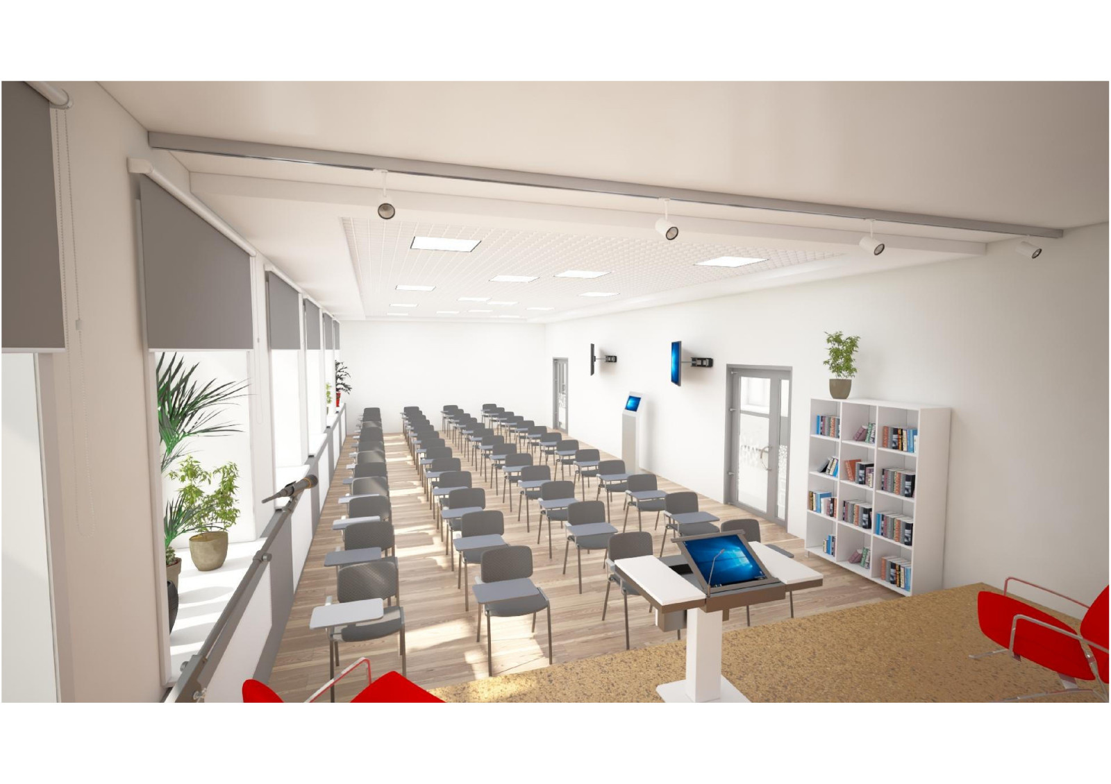 Educational institution: design.