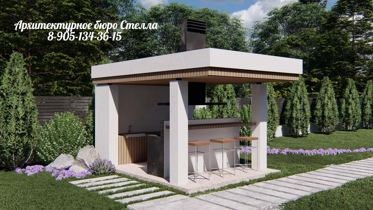 проект беседки "Пласкетта"