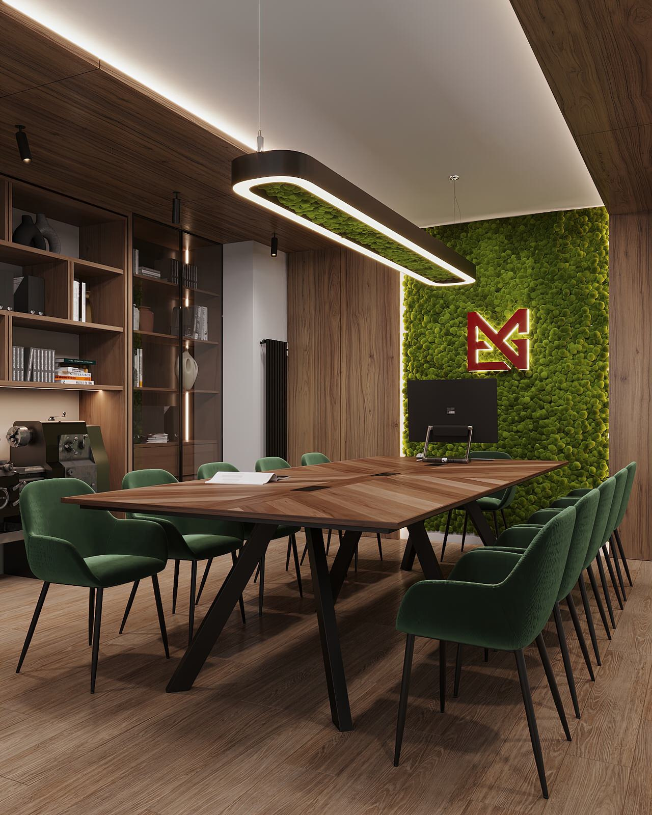 Дизайн проект офиса 105м