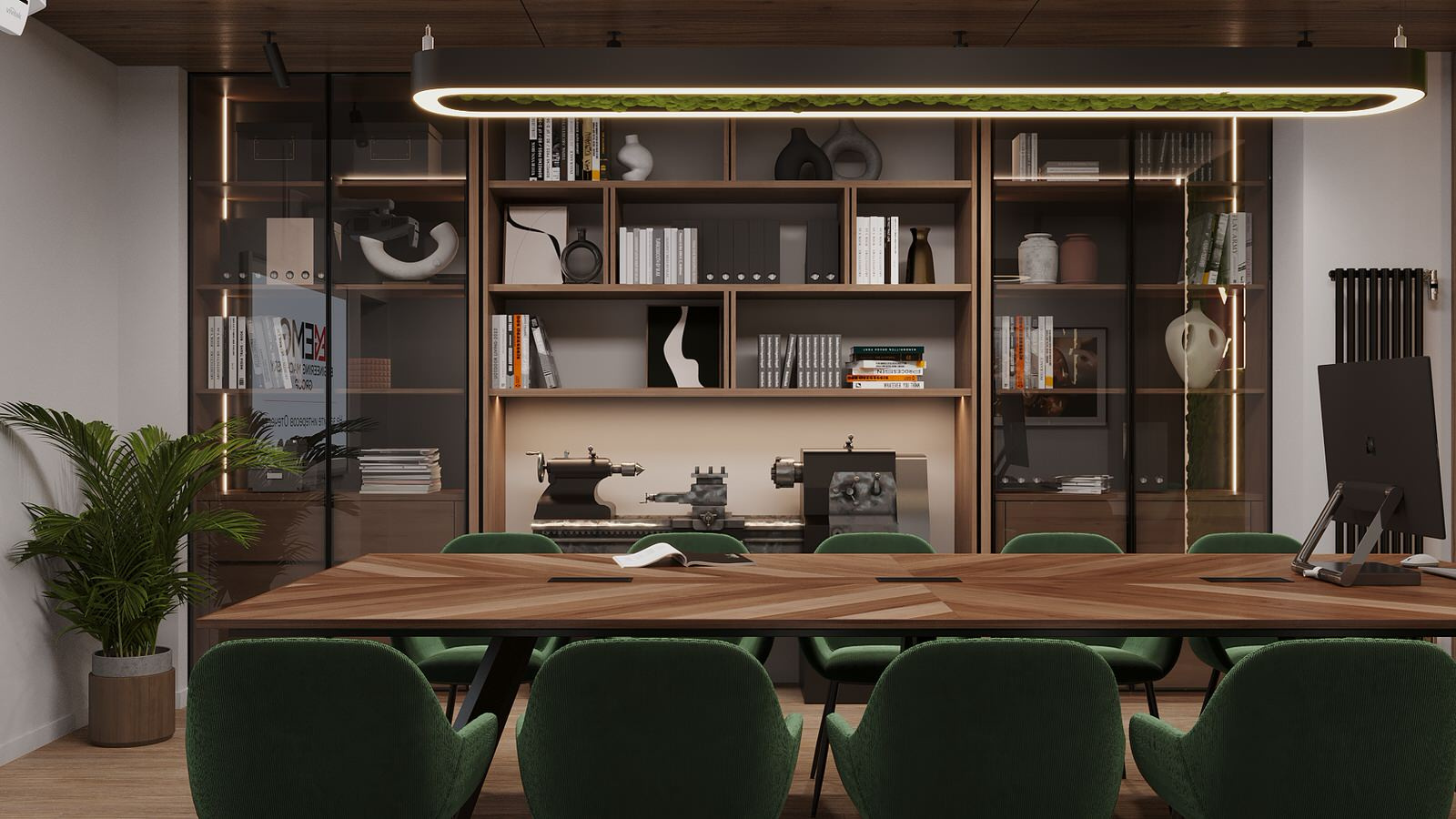 Дизайн проект офиса 105м