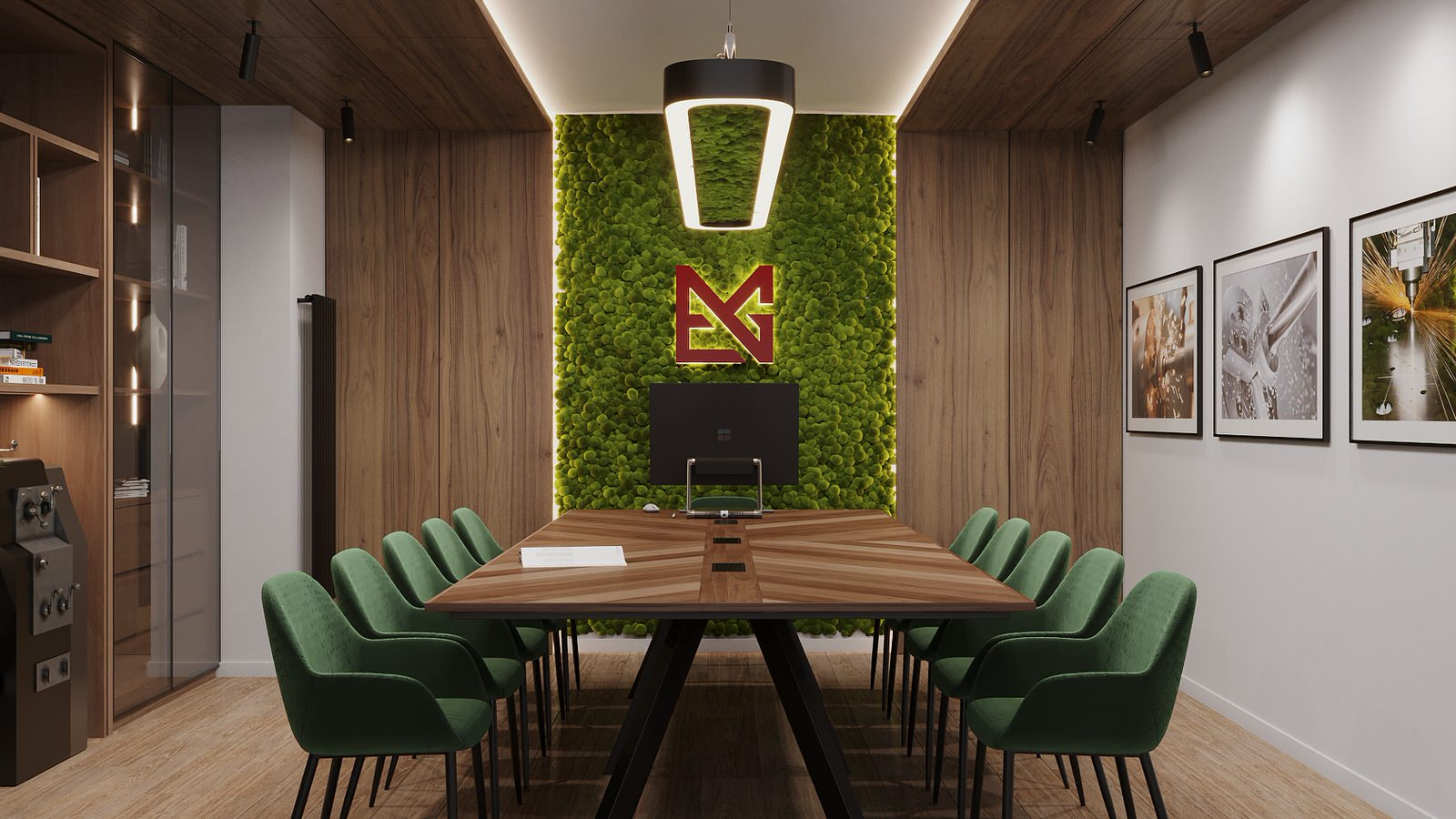 Дизайн проект офиса 105м