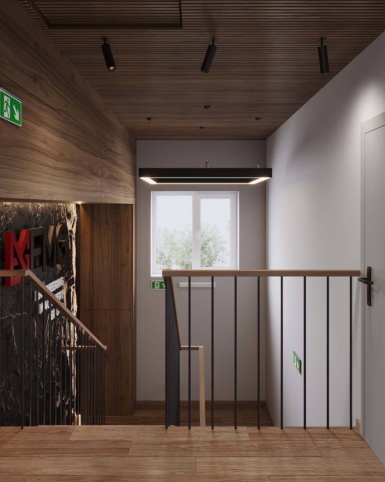 Дизайн проект офиса 105м