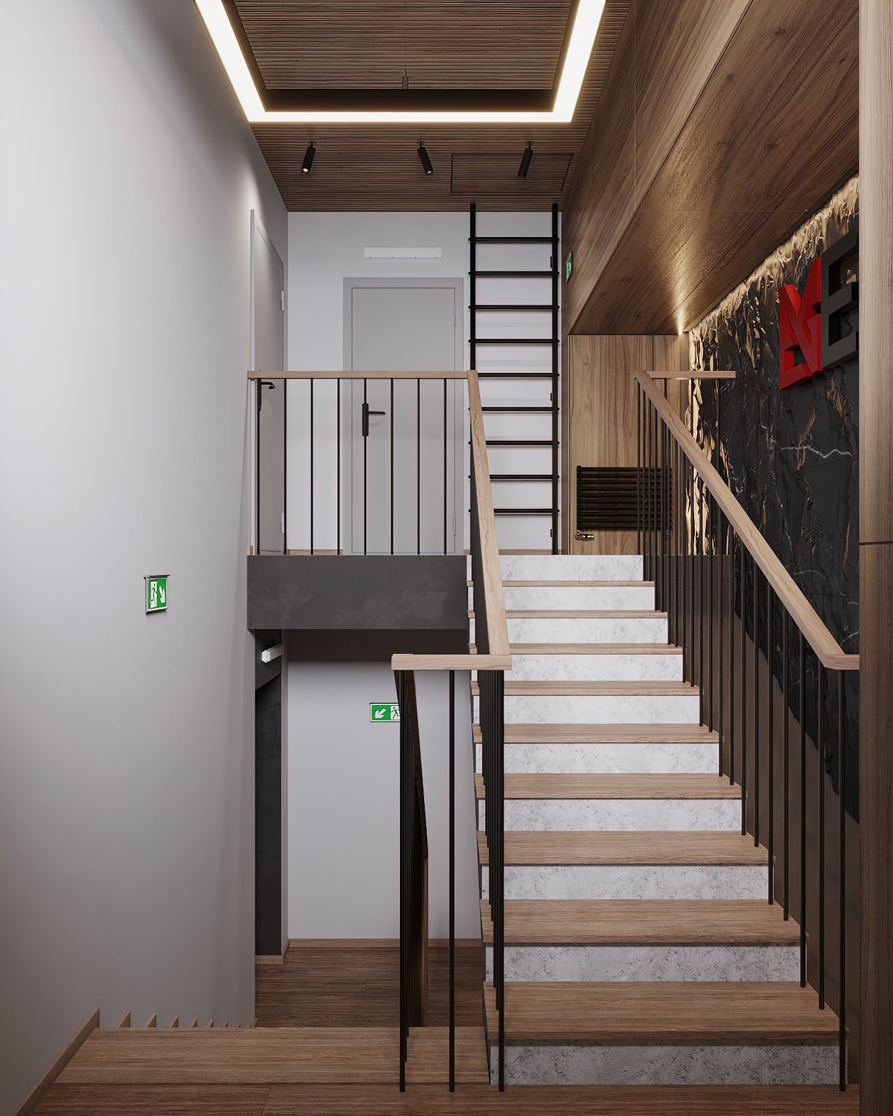 Дизайн проект офиса 105м