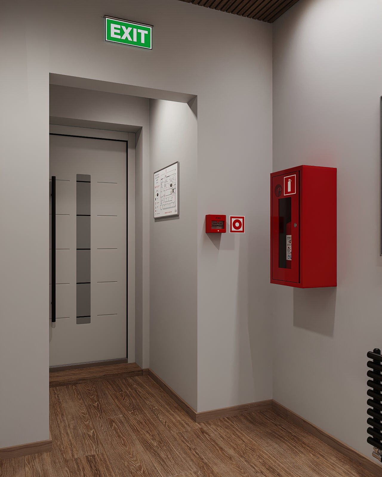 Дизайн проект офиса 105м