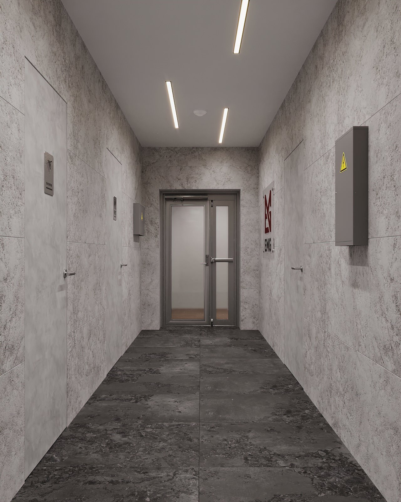 Дизайн проект офиса 105м