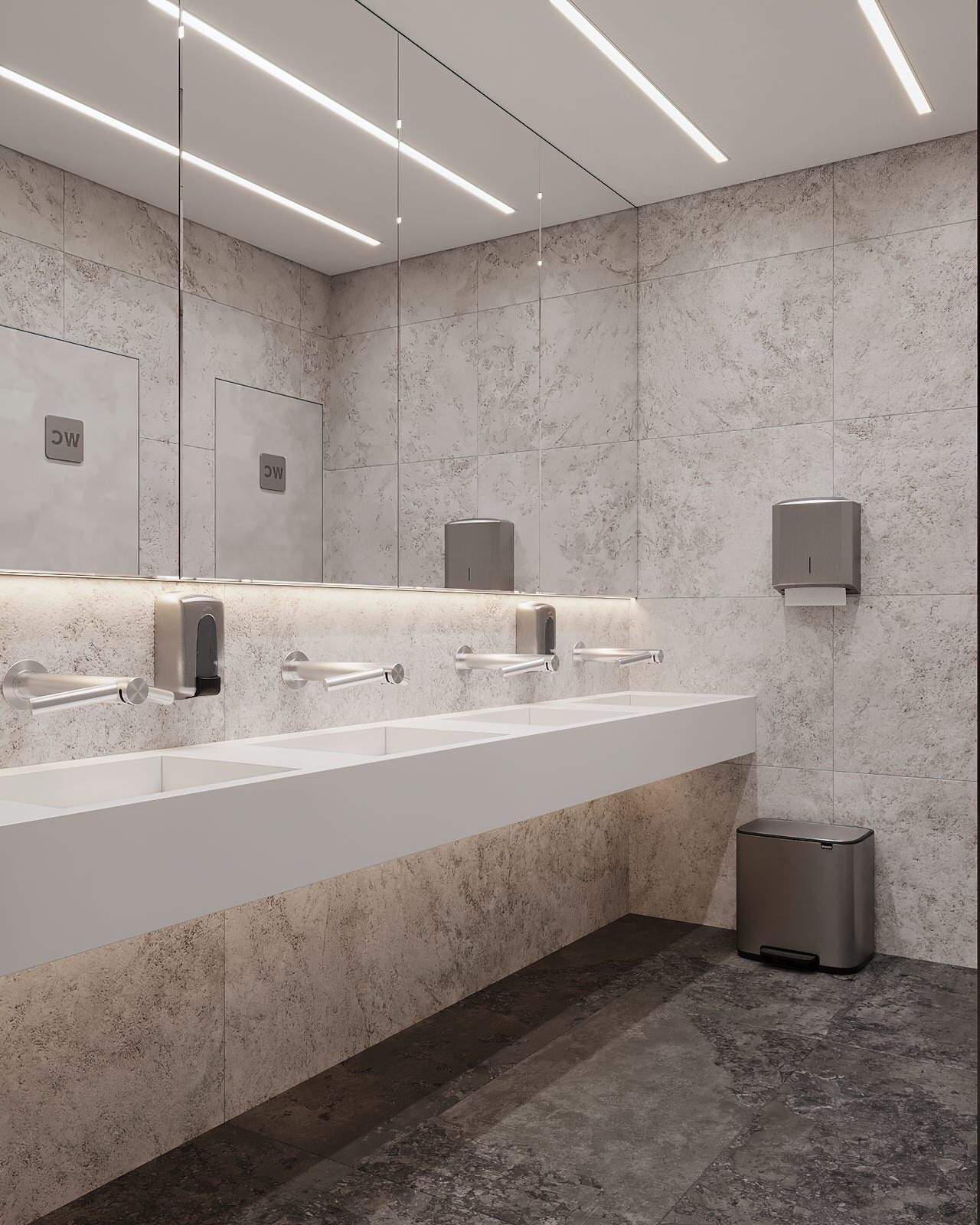 Дизайн проект офиса 105м