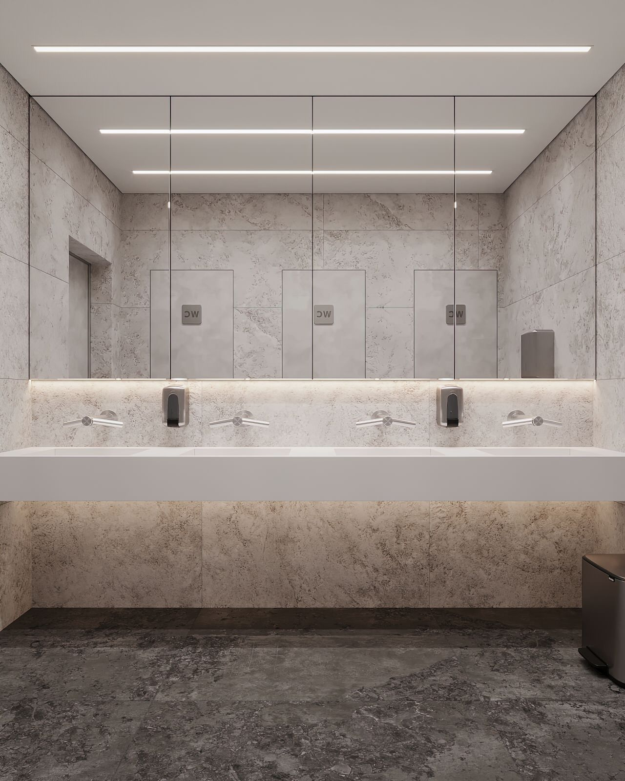 Дизайн проект офиса 105м