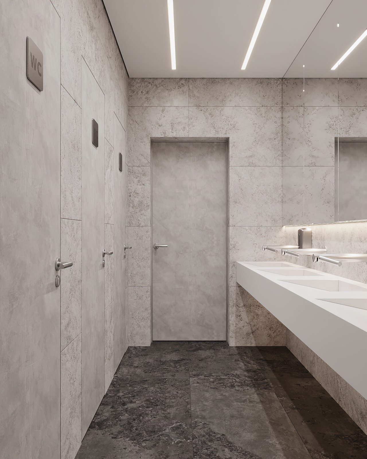 Дизайн проект офиса 105м