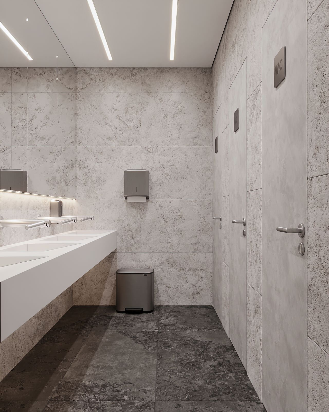 Дизайн проект офиса 105м