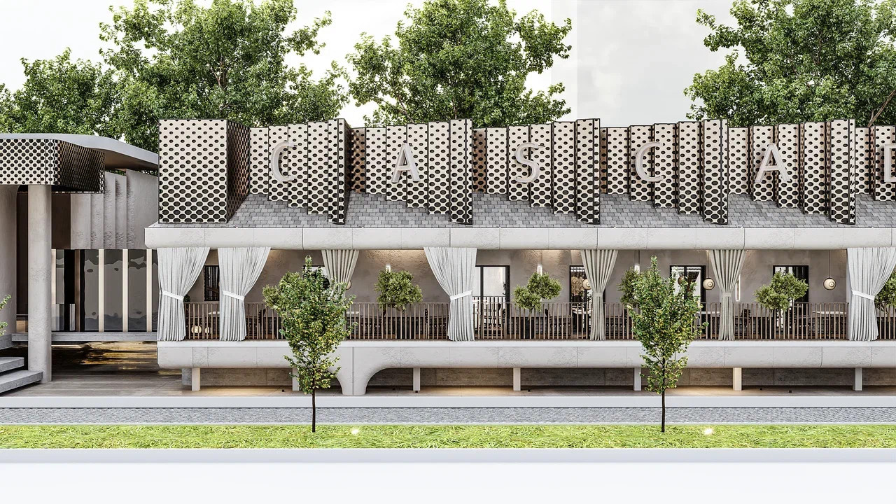 Cascade exterior
