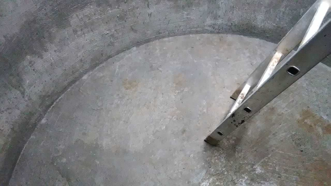 Внутренняя гидроизоляция бетонного колодца