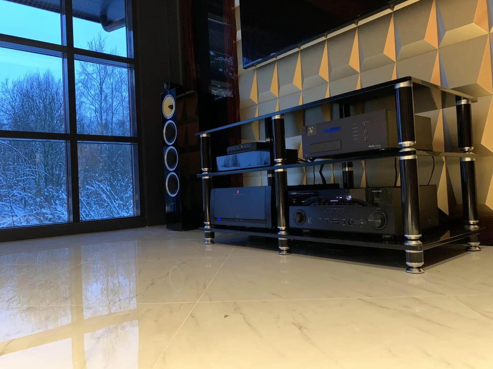 Cabinet Stereo System