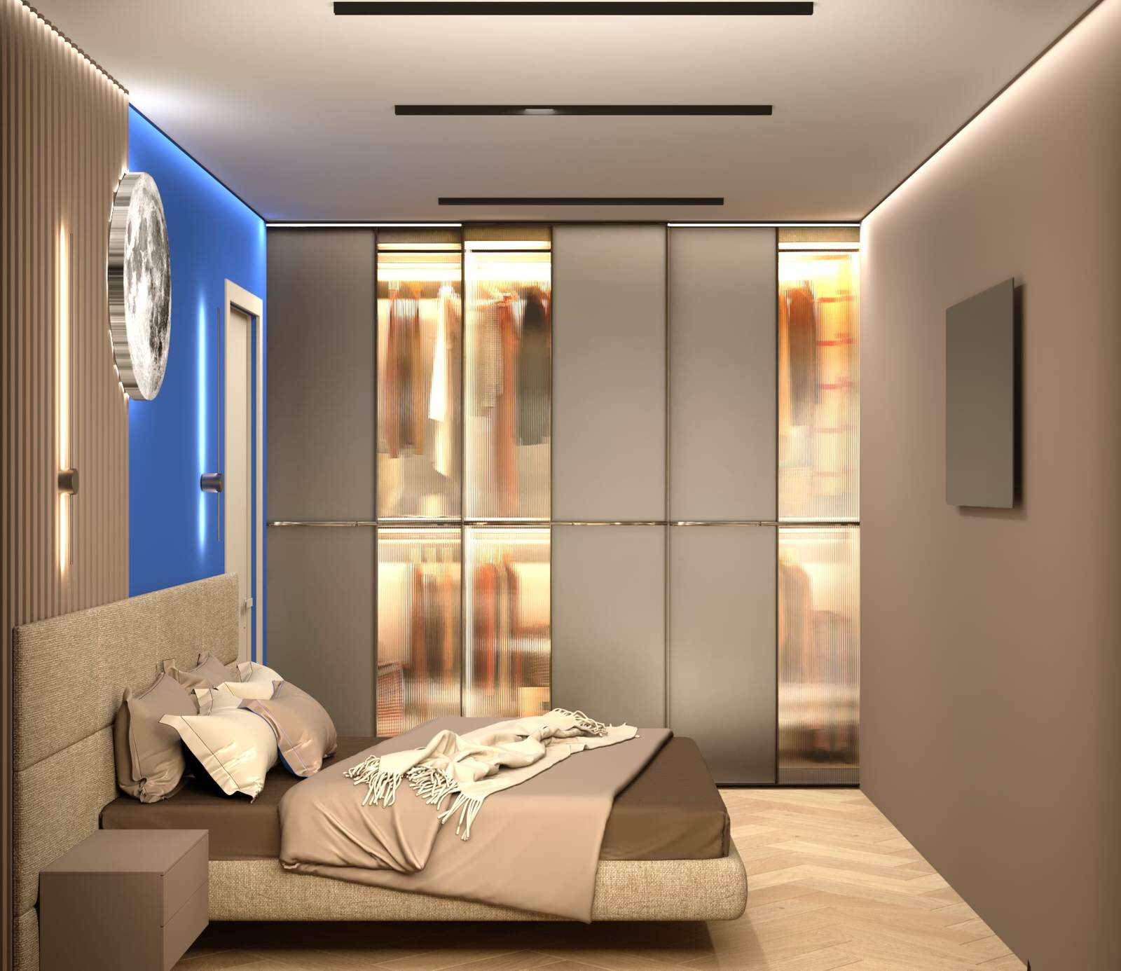 Дизайн проект квартиры в ЖК "Сердце Столицы"