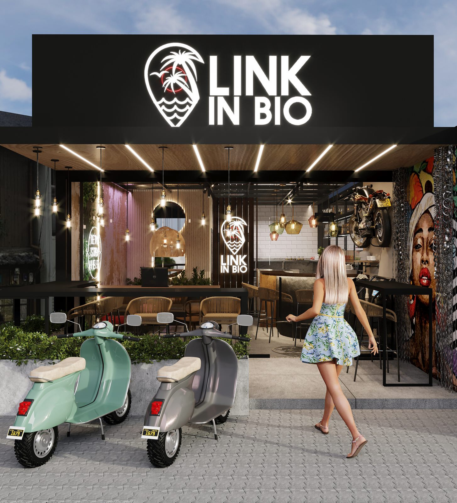 LINK IN BIO CAFE BALI