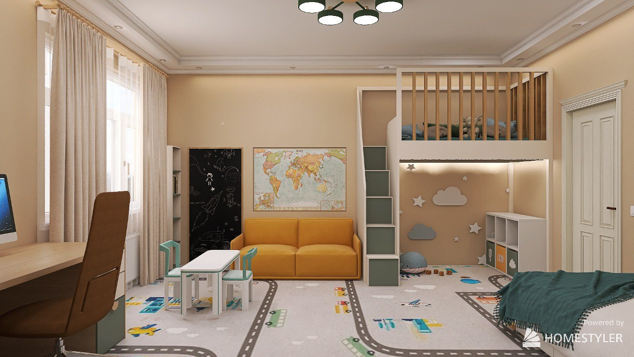 Современная классика для молодой пары с ребенком