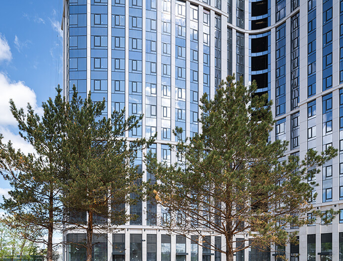 Современная квартира для молодоженов в ЖК Крылья