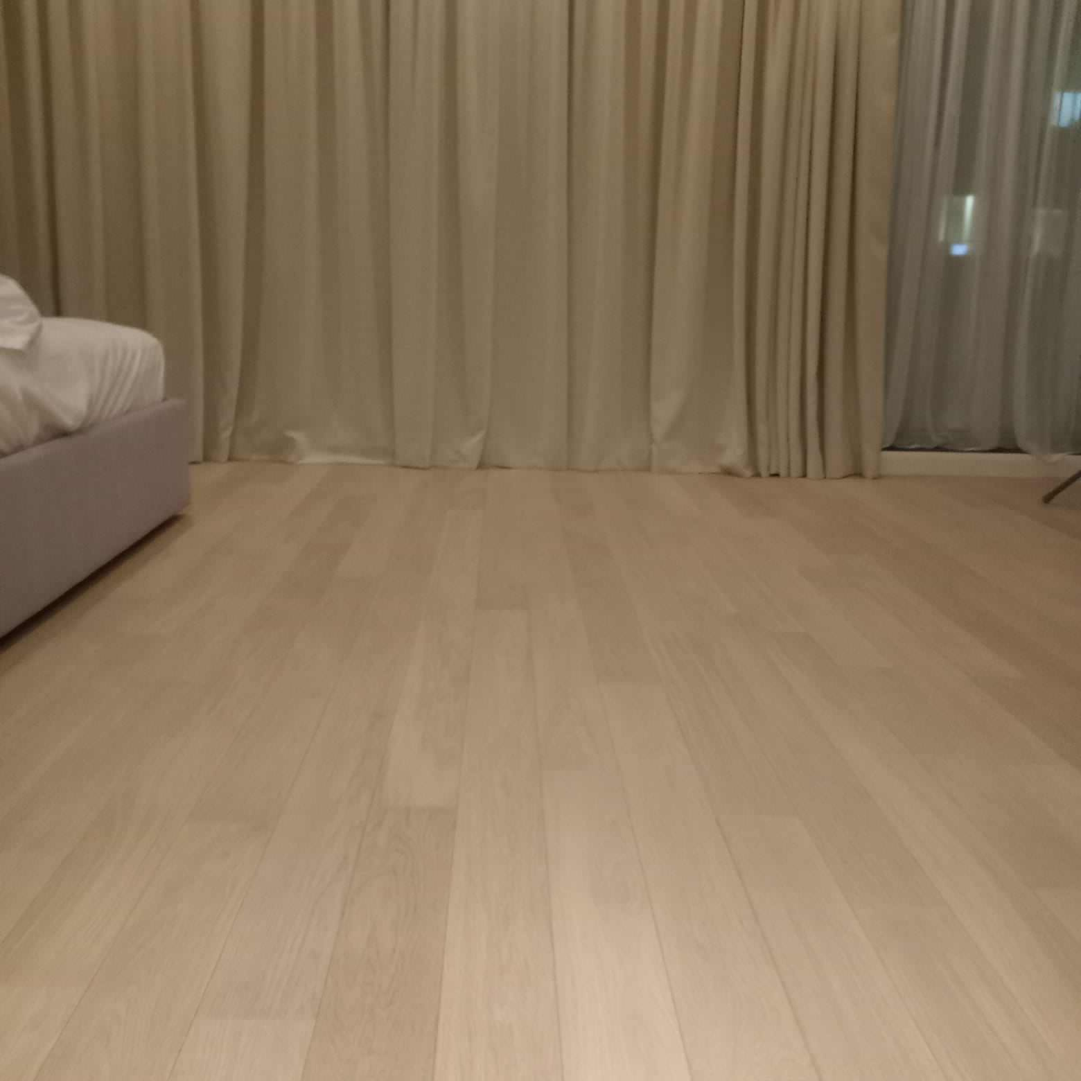 Укладка инженерной доски, дуб, масло.